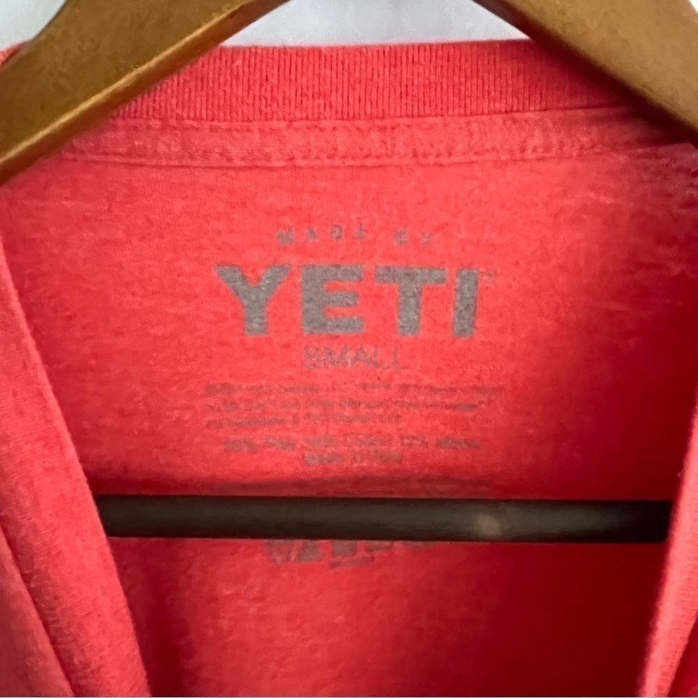 YETI Red Logo Short Sleeve T-Shirt - Picture 6 of 7